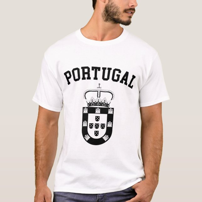 Camiseta Casaco de Armas de Portugal (Frente)