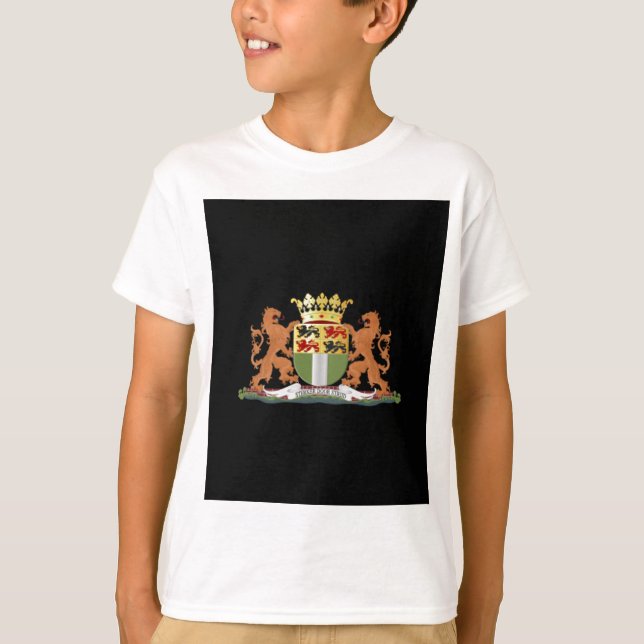 Camiseta Casaco de armas de Roterdão (Frente)