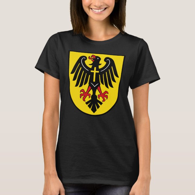 Camiseta Casaco De Armas De Rottweil Baden Württemberg (Frente)