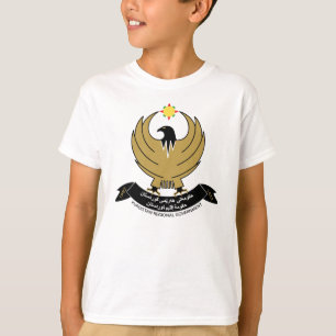 Camiseta Casaco de Armas do Curdistão