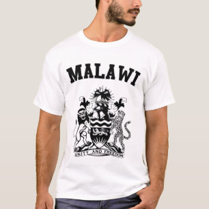 Camiseta Casaco de armas do Malawi