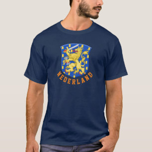 Camiseta Casaco de armas dos Países Baixos