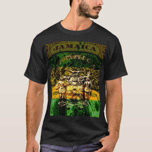 Camiseta Casaco de Armas jamaicana