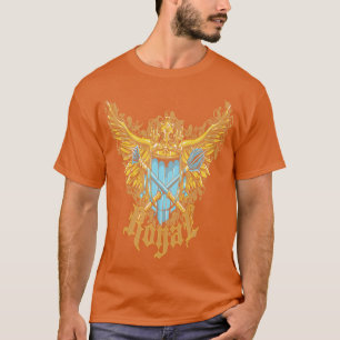 Camiseta Casaco de Armas Legal Ilustração Ideia Dotada