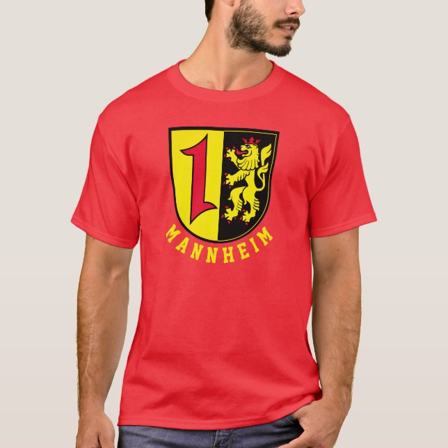 Camiseta Casaco de Armas Mannheim (Frente)