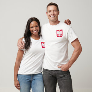 Camiseta Casaco de armas Polônia polonês