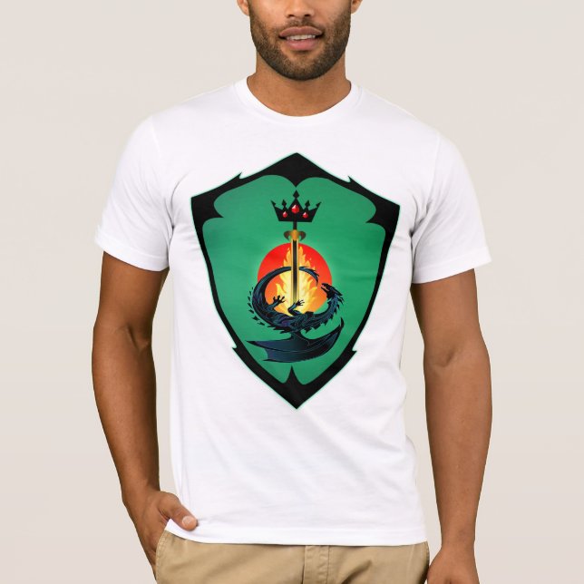 Camiseta Casaco de Armas Rethven (Frente)