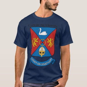 Camiseta Casaco de Arms de County Westmeath Irish