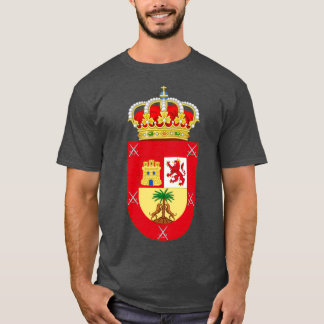 Camiseta Casaco de braços da Espanha Gran Canaria