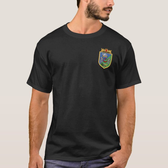 Camiseta Casaco de Braços de Argel T-Shirt (Frente)