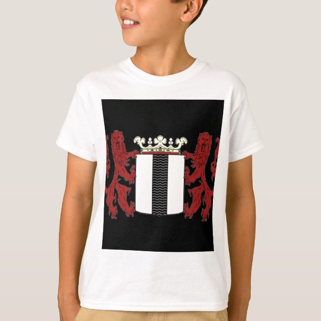 Camiseta Casaco de braços de Delft (Frente)