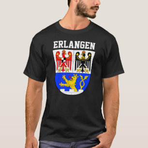 Camiseta Casaco de Braços de Erlangen, ALEMANHA