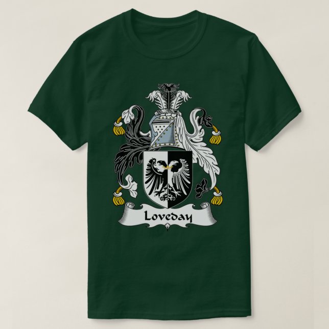 Camiseta Casaco de Braços de Segurança Familiar (Frente do Design)