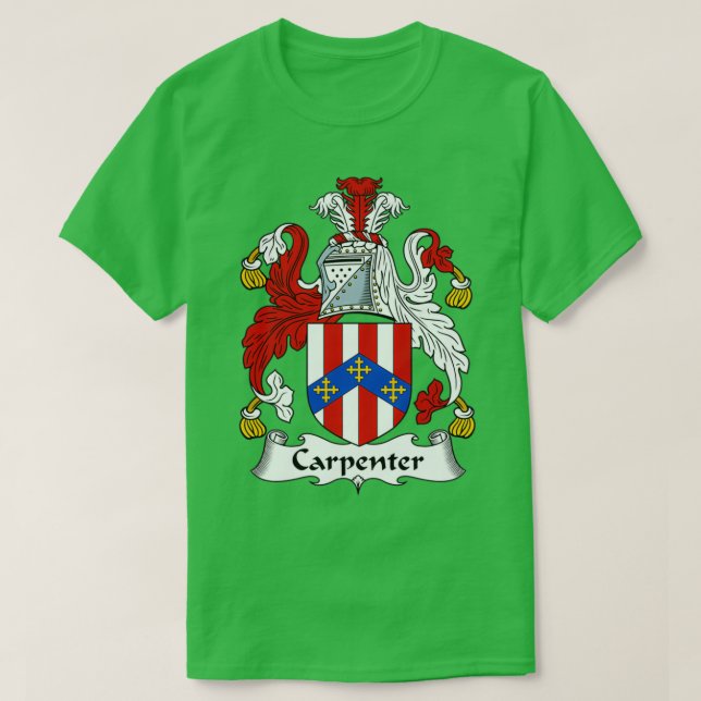 Camiseta Casaco de Carpinteiro de Armamento para o Foco Fam (Frente do Design)