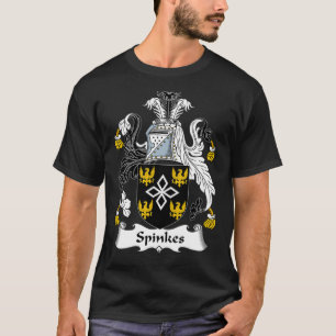 Camiseta Casaco de Espinadas de Guarda Familiar de Armas 