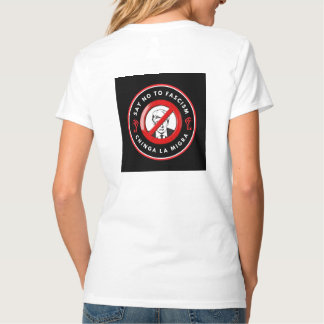 Camiseta Casaco de Ganga Anti-Fascismo