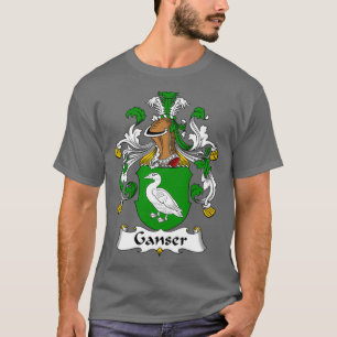 Camiseta Casaco de Ganser da Guarda Familiar de Armas