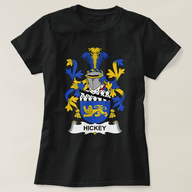 Camiseta Casaco de Hickey para o Apoio Familiar de Armas (Frente do Design)