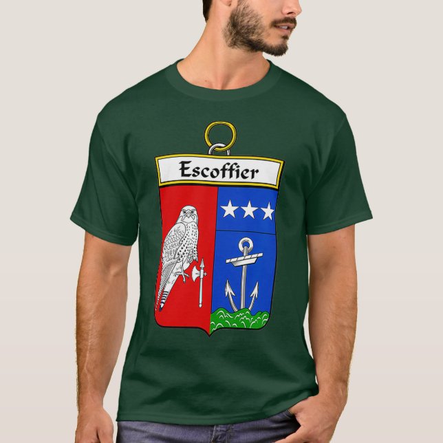 Camiseta Casaco de Segurança Familiar de Armas (Frente)