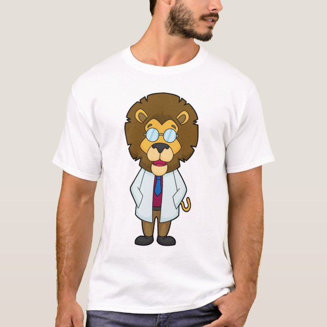 Camiseta Casaco do Doutor Lion (Frente)