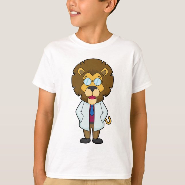 Camiseta Casaco do Doutor Lion (Frente)