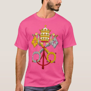 Camiseta Casaco Papal De Chaves Cruzadas