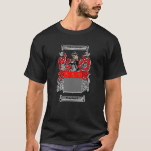 Camiseta Casacos de armas da família Shepherd