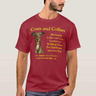 Camiseta Casacos e colares, galgo