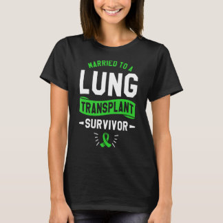 Camiseta Casado Com Cirurgia De Sobrevivência De Transplant