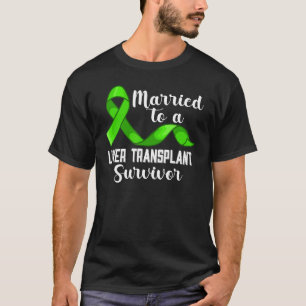 Camiseta Casado Com Um Recip De Um Órgão Sobrevivente De Tr