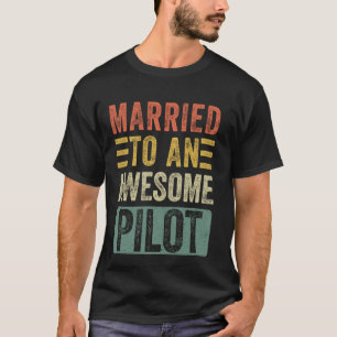Camiseta Casado com uma Esposa Incrível do Marido Engraçado