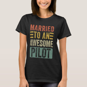 Camiseta Casado com uma Esposa Incrível do Marido Engraçado