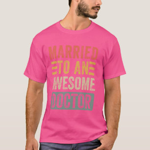 Camiseta Casado com uma Esposa Incrível do Marido Engraçado