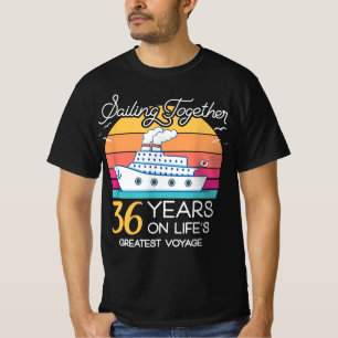 Camiseta Casado em 36 anos de Casamento em Cruise-Rec