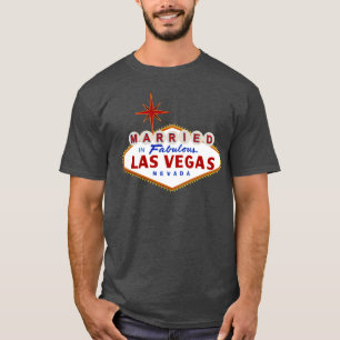 Camiseta Casado em Fabuloso Las Vegas, sinal de neon de Nev