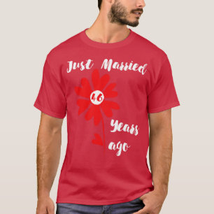 Camiseta Casado Há Anos, Esposa De Casamento Familiar Hus A