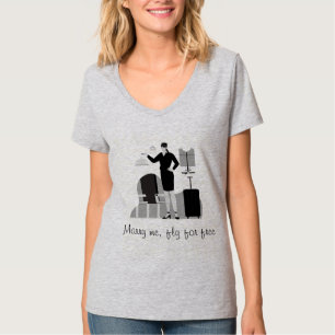 Camiseta CASADO-ME, VOE POR T-Shirt GRATUITA