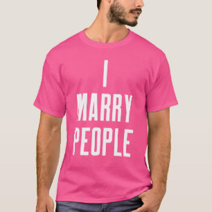 Camiseta Casado Oficial de Casamento Ministro Ordenado pela