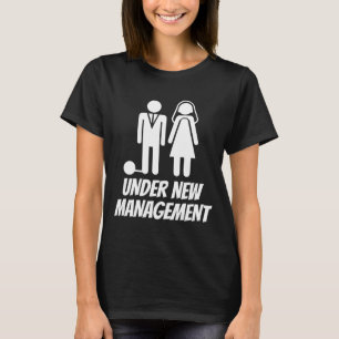Camiseta Casados Engraçados , Piada de Recém-Casados para H