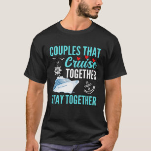 Camiseta Casais Adoráveis Que Cruzam Juntos Permanecem Junt