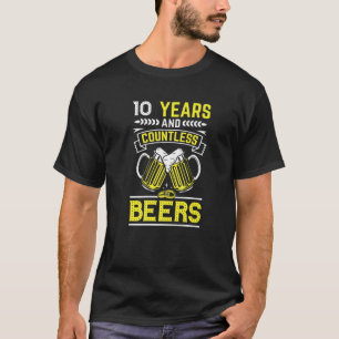 Camiseta Casais Casados 10 Anos - 10 Casamentos Engraçados