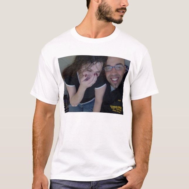Camiseta Casais da imigração no amor (Frente)