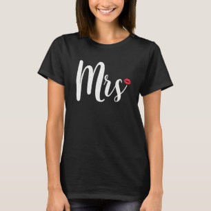 Camiseta Casais da lua de mel Sr. Recem casados Newlywing 2