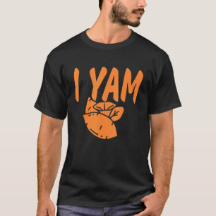 Camiseta Casais de Ação de Graças Ela É Meu Batata Doce