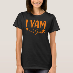 Camiseta Casais de Ação de Graças Ela é minha doce Potat