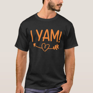 Camiseta Casais de Ação de Graças Ela é minha doce Potat