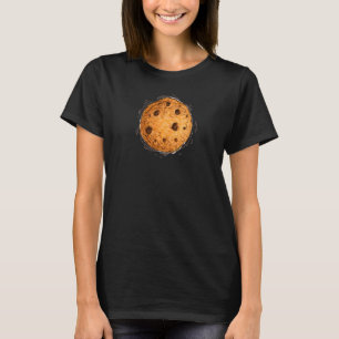 Camiseta Casais de Biscoito de Chocolate Grupo Festa Hallow