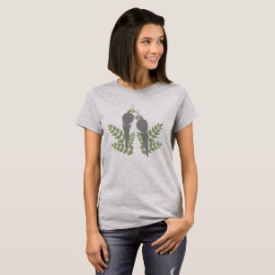 Camiseta Casais de cacatuas