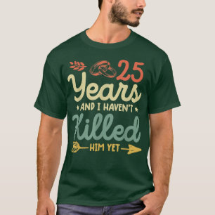 Camiseta casais de casamento de 25 25