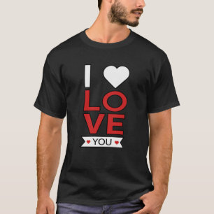 Camiseta Casais de Dia de os namorados adoram engraçados